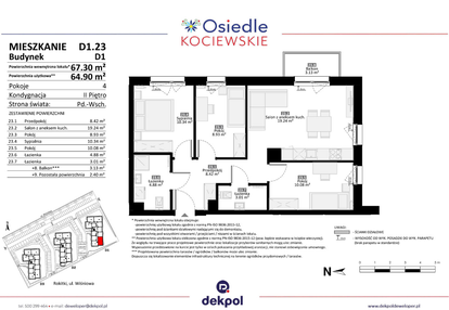 Mieszkanie w inwestycji: Osiedle Kociewskie etap III