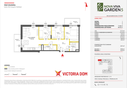 Mieszkanie w inwestycji: Nova Viva Garden 5