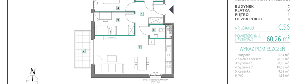 Mieszkanie w inwestycji: Osiedle Salvia