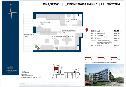 Mieszkanie w inwestycji: Promenada Park