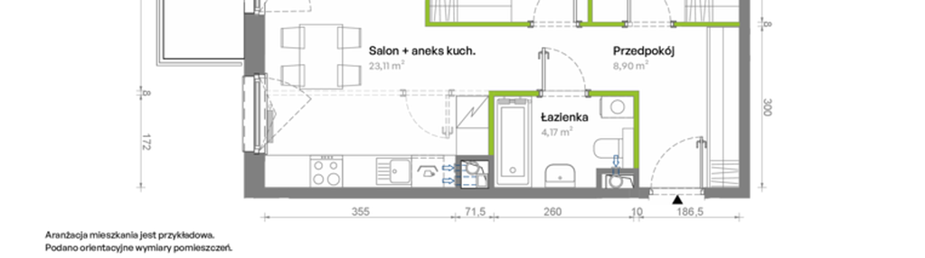 Mieszkanie w inwestycji: Południe Vita
