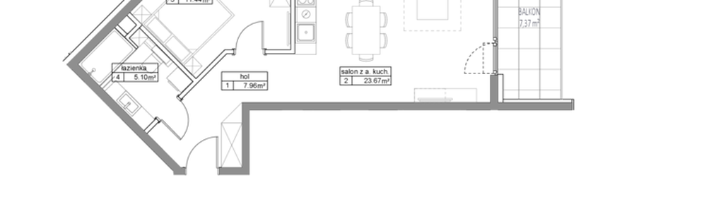 Mieszkanie w inwestycji: Apartamenty na Klifie bud. D, E i F