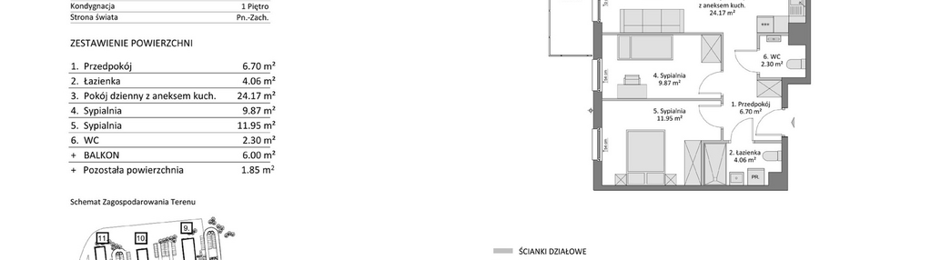 Mieszkanie w inwestycji: Osiedle Pastelowe etap IV