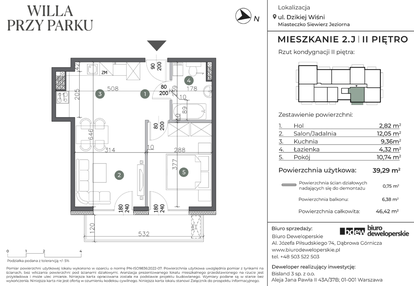 Mieszkanie w inwestycji: Willa przy parku