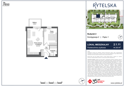 Mieszkanie w inwestycji: Rytelska