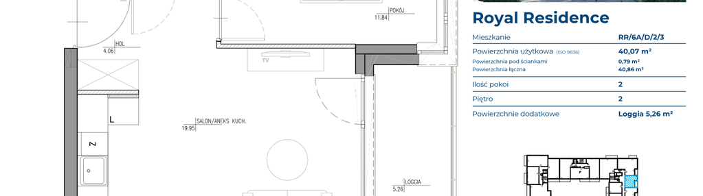 Mieszkanie w inwestycji: Royal Residence 6A