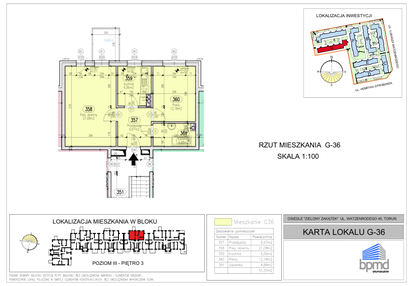 Mieszkanie w inwestycji: Zielony Zakątek - bud. G