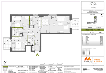 Mieszkanie w inwestycji: XYZ Place