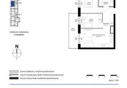 Mieszkanie w inwestycji: Kwarcowe Wzgórze - bud. 2