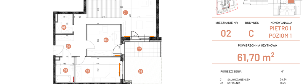 Mieszkanie w inwestycji: Osiedle Nowe Horyzonty etap II