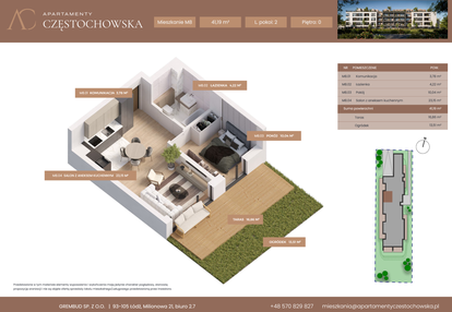 Mieszkanie w inwestycji: Apartamenty Częstochowska