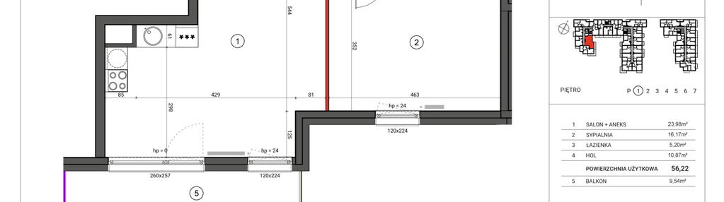 Mieszkanie w inwestycji: Ursus Vita - bud. D