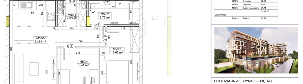 Mieszkanie w inwestycji: Apartamenty Widok Włoszczowa