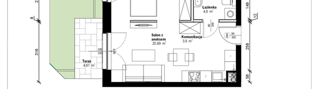 Mieszkanie w inwestycji: ATRIUM