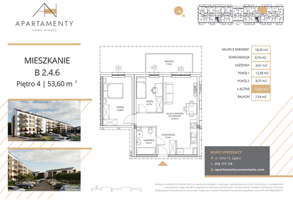 Mieszkanie w inwestycji: Apartamenty Nowe Miasto