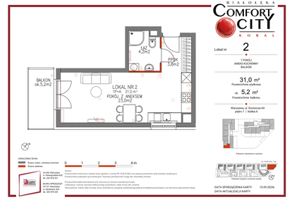 Mieszkanie w inwestycji: Comfort City Koral