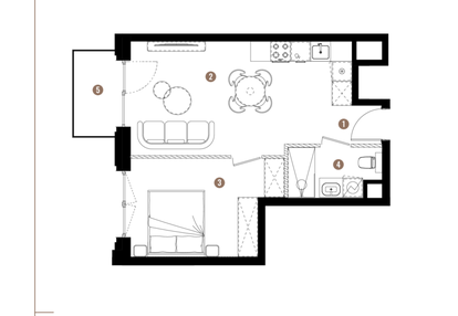 Mieszkanie w inwestycji: Apartamenty Reytana bud. F