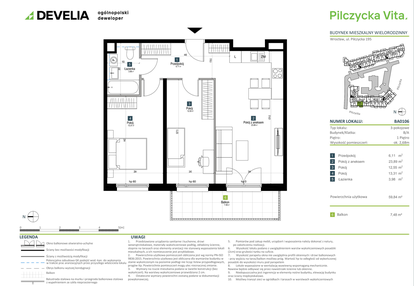 Mieszkanie w inwestycji: Pilczycka Vita