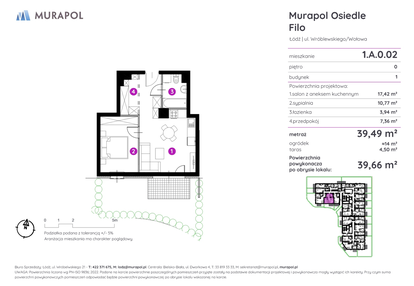 Mieszkanie w inwestycji: Murapol Osiedle Filo