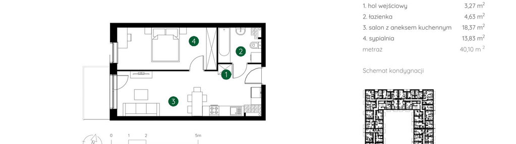 Mieszkanie w inwestycji: Murapol Gardenia