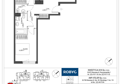 Mieszkanie w inwestycji: Rytm Mokotowa - etap 2A