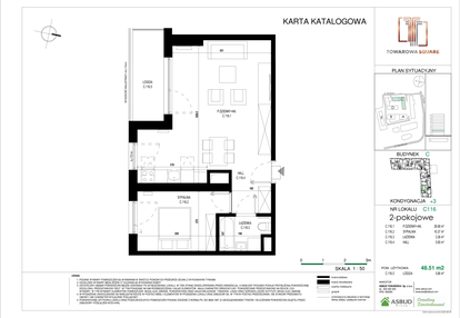 Mieszkanie w inwestycji: Towarowa Square