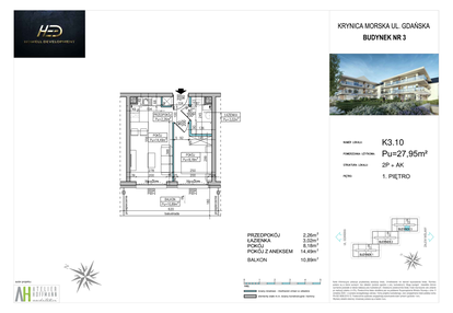 Mieszkanie w inwestycji: Apartamenty Gdańska 28