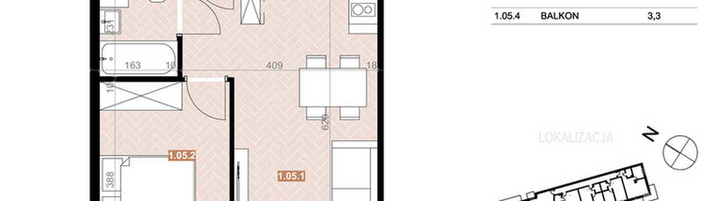 Mieszkanie w inwestycji: Szczecińska 20