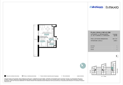 Mieszkanie w inwestycji: Mikato
