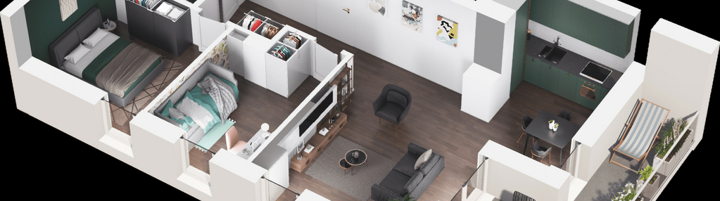 Mieszkanie w inwestycji: Apartamenty Zagajnikowa 2