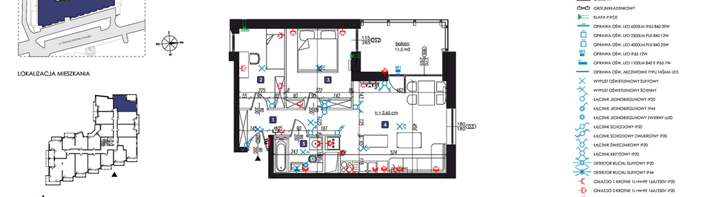 Mieszkanie w inwestycji: Chodźki Residence 2