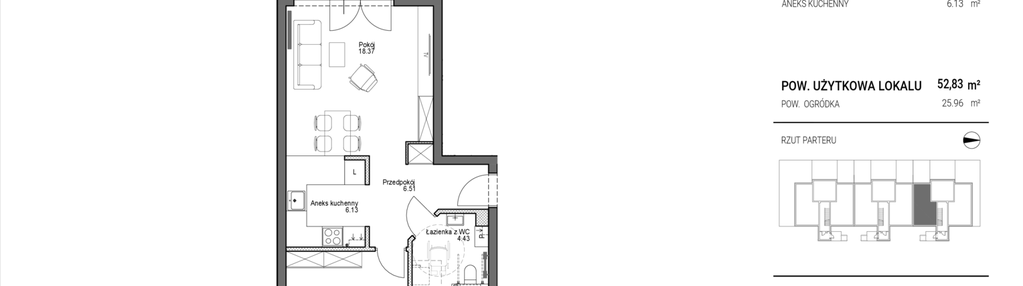 Mieszkanie w inwestycji: Tarasy Wierzycy