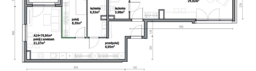 Mieszkanie w inwestycji: Traugutta Vita