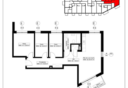 Mieszkanie w inwestycji: Światowida 61B