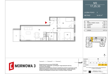 Mieszkanie w inwestycji: Morwowa 3