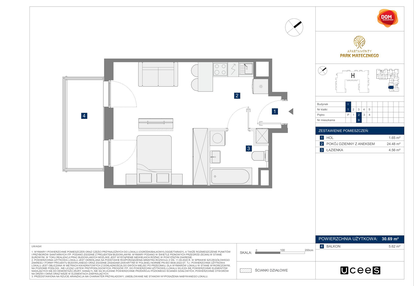 Mieszkanie w inwestycji: Apartamenty Park Matecznego Etap 2.2
