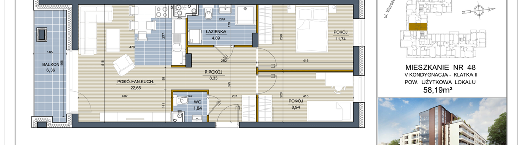Mieszkanie w inwestycji: Apart Warszawska
