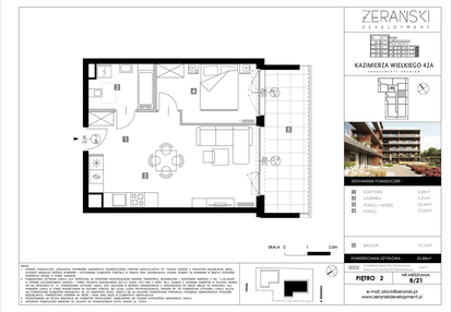 Mieszkanie w inwestycji: Kazimierza Wielkiego 42A etap II