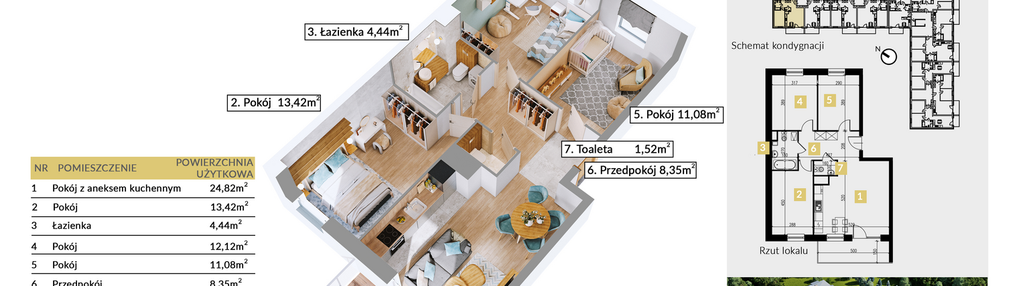 Mieszkanie w inwestycji: Aleja Bohaterów