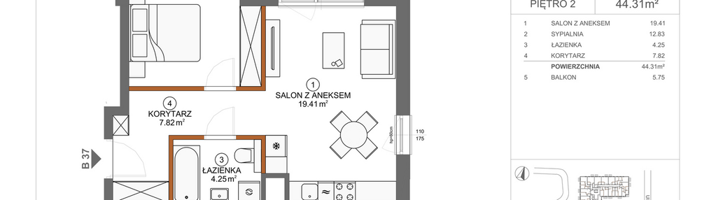 Mieszkanie w inwestycji: Apartamenty Rusałki