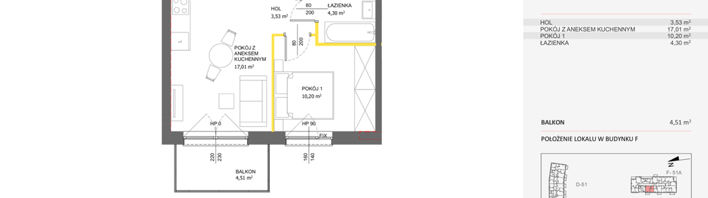 Mieszkanie w inwestycji: Piastova Osada
