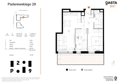 Mieszkanie w inwestycji: Paderewskiego 29