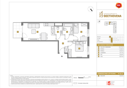 Mieszkanie w inwestycji: Apartamenty Beethovena