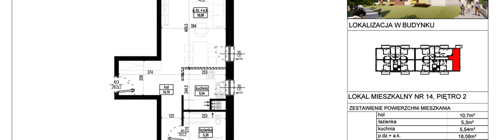 Mieszkanie w inwestycji: Wólczańska 248 - etap II