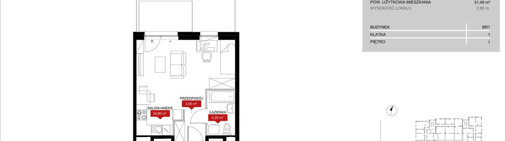 Mieszkanie w inwestycji: Browary Wrocławskie 2