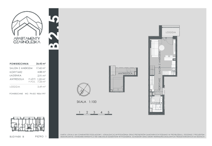 Mieszkanie w inwestycji: Apartamenty Czarnoleska