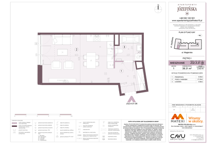 Mieszkanie w inwestycji: Apartamenty Józefińska