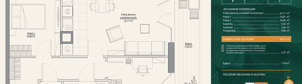 Mieszkanie w inwestycji: Aalto