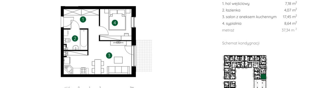 Mieszkanie w inwestycji: Murapol Gardenia