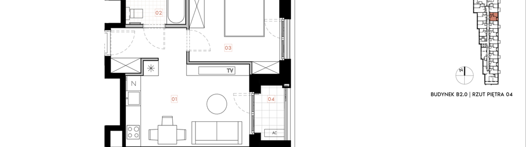 Mieszkanie w inwestycji: Browary Tarnowskie etap 1
